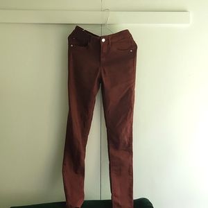 Comfortable Maroon Jeans